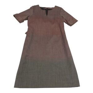 Pendleton Womens Size 14 Herringbone Sheath Midi Dress Knee Length USA Made